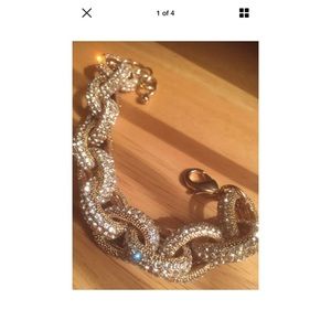 Nordstrom pave chains link bracelet